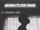 MX DE MSHINX - Monday's For Piano Ft Bhabha 365