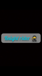 Knight rider - Baby don't live 