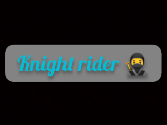 Knight rider - Baby don't live