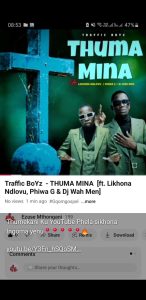 Dj wa men - Thuma mina Ft traffic boys× likhona