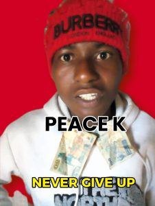 Peace K - Never give up